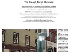 Tablet Screenshot of omaghbombmemorial.com
